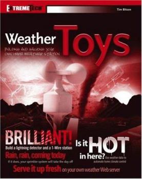 Paperback Weather Toys: Building and Hacking Your Own 1-Wire Weather Station Book