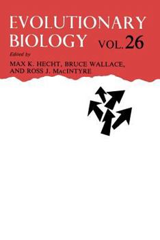 Paperback Evolutionary Biology: Volume 26 Book