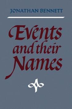Paperback Events and Their Names Book