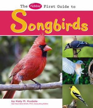 Hardcover The Pebble First Guide to Songbirds Book