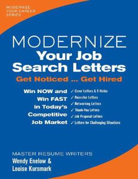 Paperback Modernize Your Job Search Letters: Get Noticed Get Hired Book