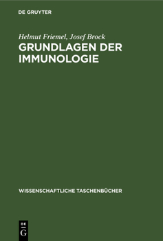 Hardcover Grundlagen Der Immunologie [German] Book