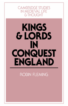 Paperback Kings and Lords in Conquest England Book