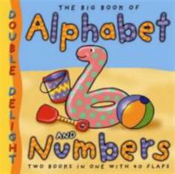 Hardcover Double Delights: Big Book of Alphabet and Numbers Book