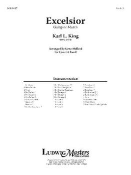 Paperback Excelsior March: Conductor Score Book