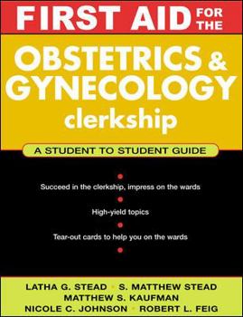 Paperback First Aid for the Obstetrics & Gynecology Clerkship Book