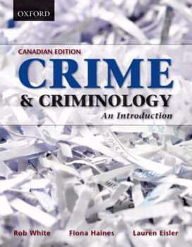 Paperback Crime and Criminology: An Introduction Book