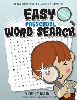 Paperback Easy Preschool Word Search: Activities PRESCHOOL workbooks for 3 4 5 year olds Book