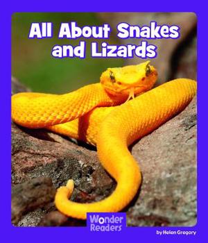 Paperback All about Snakes and Lizards Book