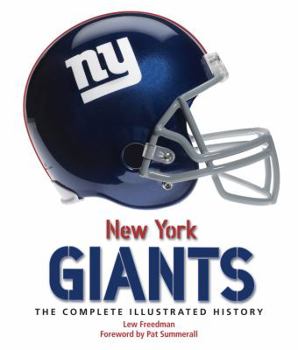 Hardcover New York Giants: The Complete Illustrated History Book