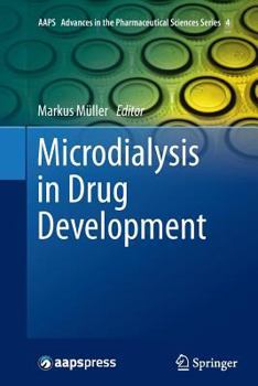 Paperback Microdialysis in Drug Development Book