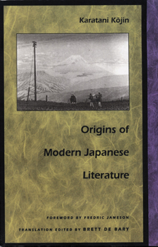 Paperback Origins of Modern Japanese Literature Book
