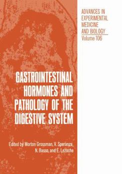 Paperback Gastrointestinal Hormones and Pathology of the Digestive System Book