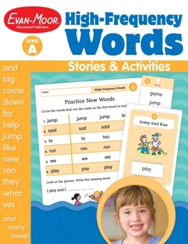 Paperback High-Frequency Words: Stories & Activities, Grade Kindergarten - Grade 1 (Level A) Teacher Resource Book