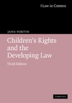 Childs Rights Developing Law 3ed - Book  of the Law in Context