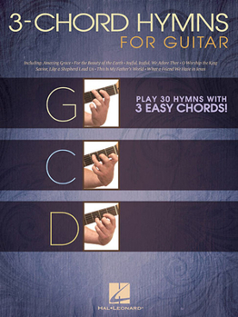 Paperback 3-Chord Hymns for Guitar Book