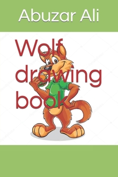 Paperback Wolf drawing book