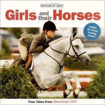 Paperback Girls and Horses [With 24 Trading Cards] Book