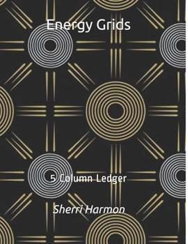 Paperback Energy Grids: 5 Column Ledger Book