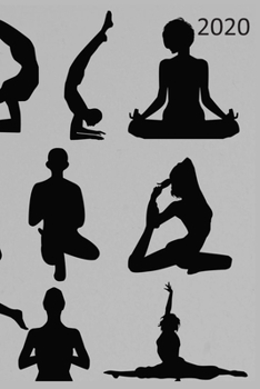 2020: Yoga Diary, Planner,  Organiser- Week Per View.  Yoga Gift