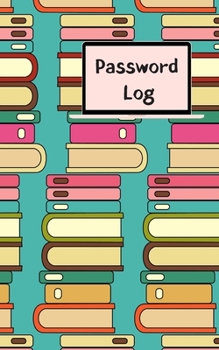 Password Log Book: Never forget another website login password with this handy record notebook where you can list your details to keep them safe. Book lover design