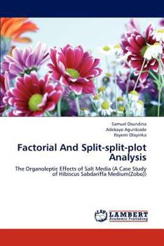 Paperback Factorial and Split-Split-Plot Analysis Book