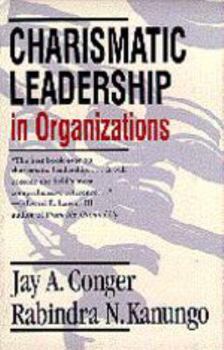 Hardcover Charismatic Leadership in Organizations Book