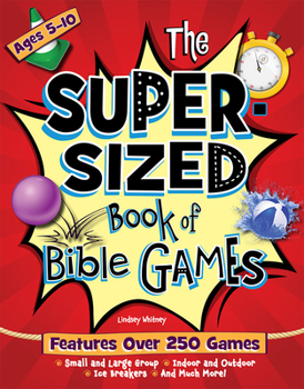 Paperback The Super-Sized Book of Bible Games Book