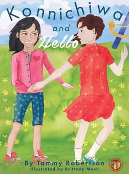 Hardcover Konnichiwa & Hello Book