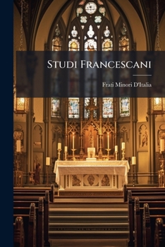 Paperback Studi Francescani [Italian] Book
