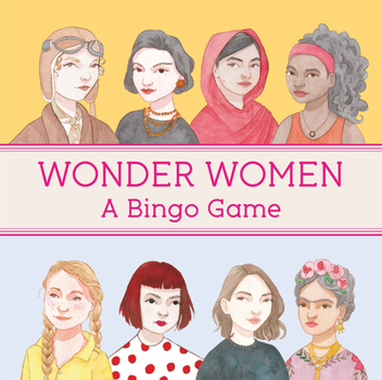 Board Game Wonder Women Bingo Book