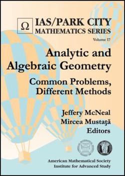 Hardcover Analytic and Algebraic Geometry (IAS/Park City Mathematics Series) Book