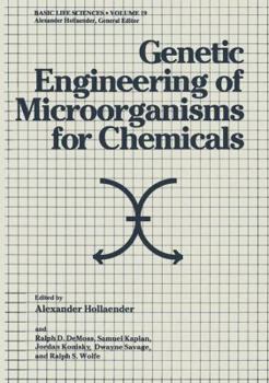 Paperback Genetic Engineering of Microorganisms for Chemicals Book