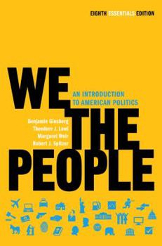 Paperback We the People: An Introduction to American Politics Book