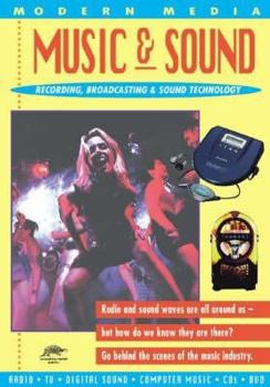 Paperback Music and Sound (Modern Media Series - Snapping Turtle Guides) Book