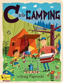 Board book C Is for Camping Book