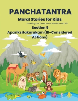 Paperback Panchatantra Apariksitakarakam: Moral Stories for Kids Book