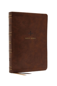 NRSV, Catholic Bible, Gift Edition, Leathersoft, Brown, Comfort Print: Holy Bible