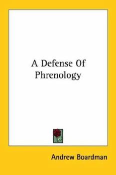 Paperback A Defense Of Phrenology Book