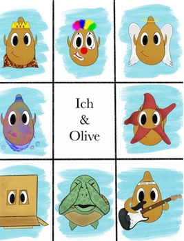 Hardcover Ich and Olive [Large Print] Book