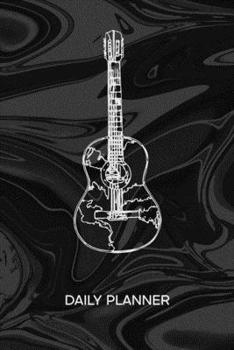 DAILY PLANNER WEEKLY CALENDAR: Solo Artist Organizer Undated - Blank 52 Weeks Monday to Sunday -120 Pages- Music Concert Notebook Journal Guitar - ... To-Do List for Instrumentalist & Concert Band