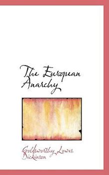 Hardcover The European Anarchy Book