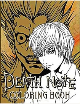De?th Note Coloring Book: De?th Note Awesome Illustrations Coloring Books For Adults, Tweens High-Quality