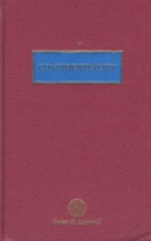Hardcover Confidentiality [Unqualified] Book