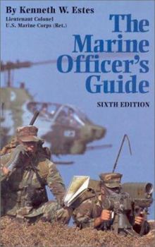 Hardcover The Marine Officer's Guide Book