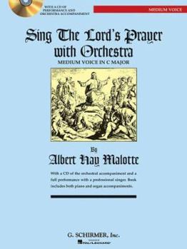 Paperback Sing the Lord's Prayer with Orchestra - Medium Voice: Medium Voice in C Major Book