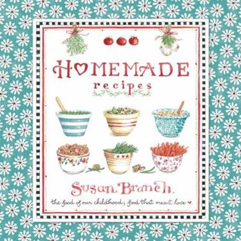 Hardcover Homemade Recipes Blue Daisy Personalized Recipe Keeper Book