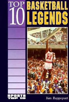 Library Binding Top 10 Basketball Legends Book