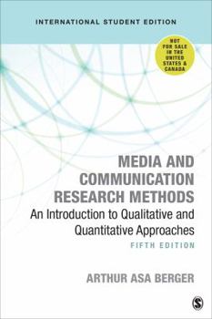 Paperback Media and Communication Research Methods - International Student Edition: An Introduction to Qualitative and Quantitative Approaches Book