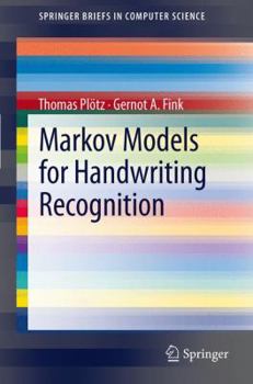 Paperback Markov Models for Handwriting Recognition Book